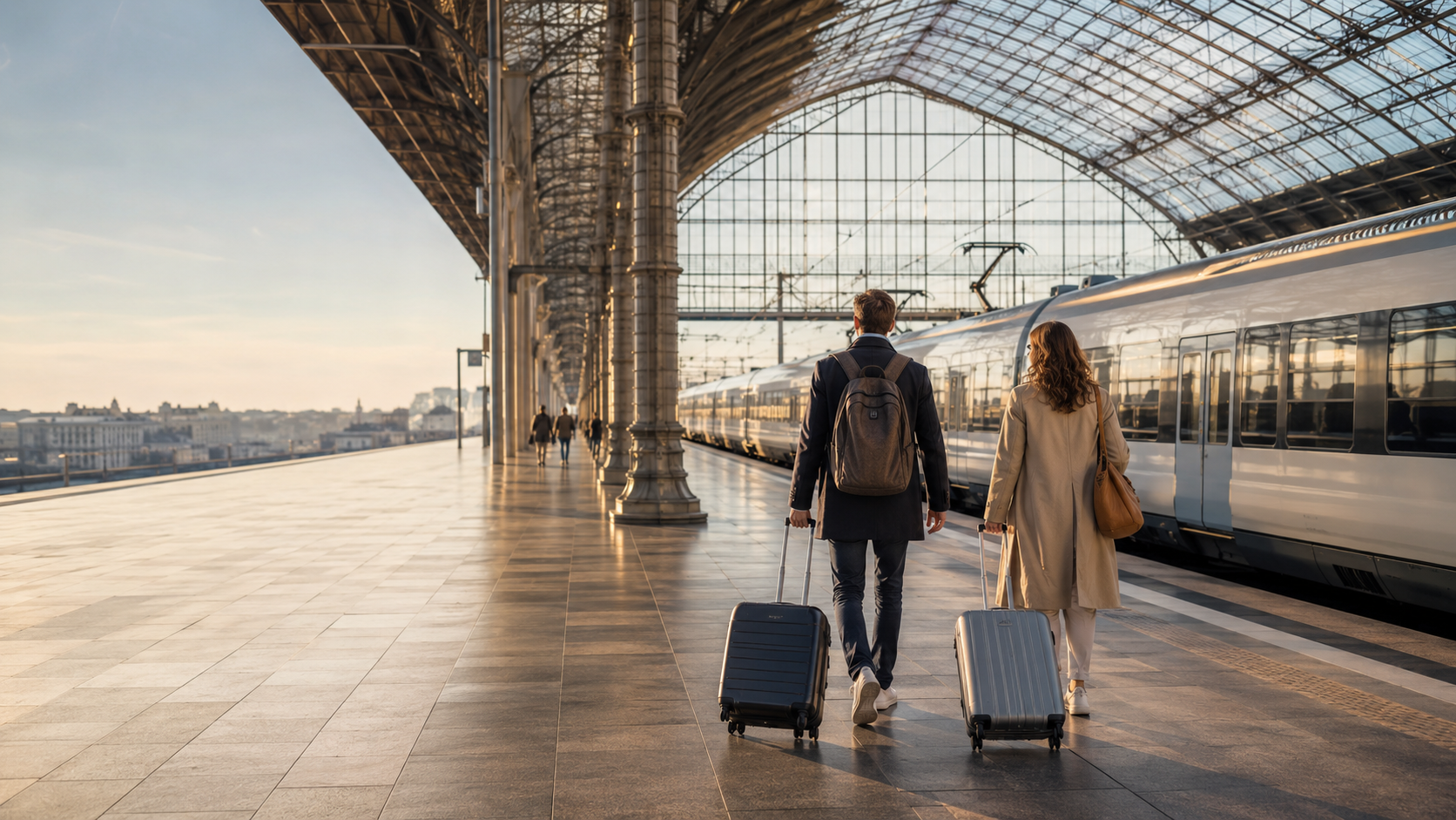 Trein naar België