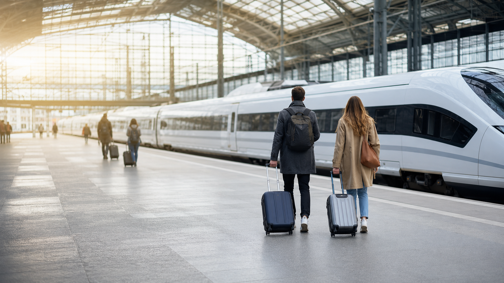 Trein naar Duitsland