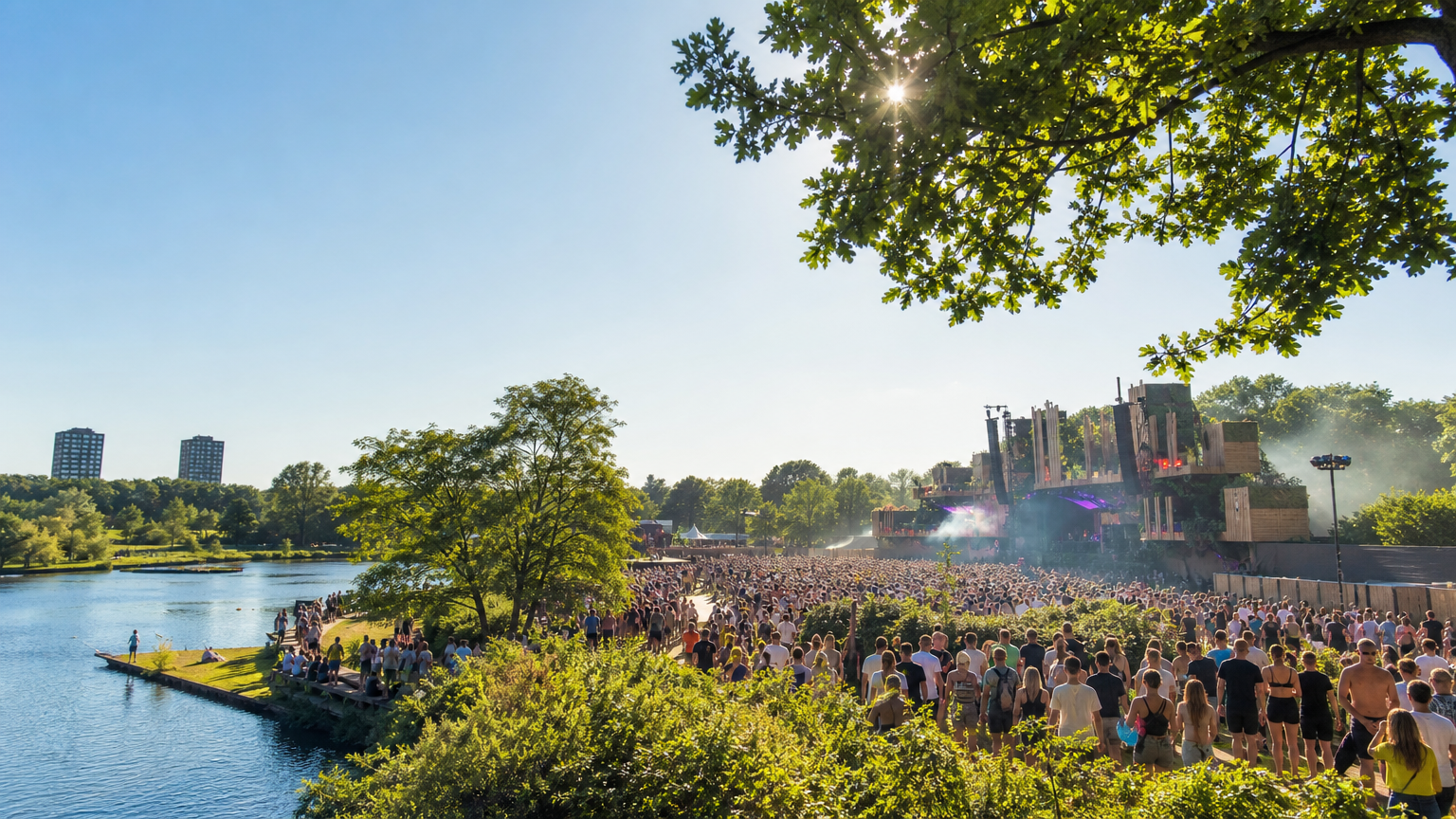 Met de trein naar Loveland Festival 2026: Sloterdijk, shuttlebus en laatste trein